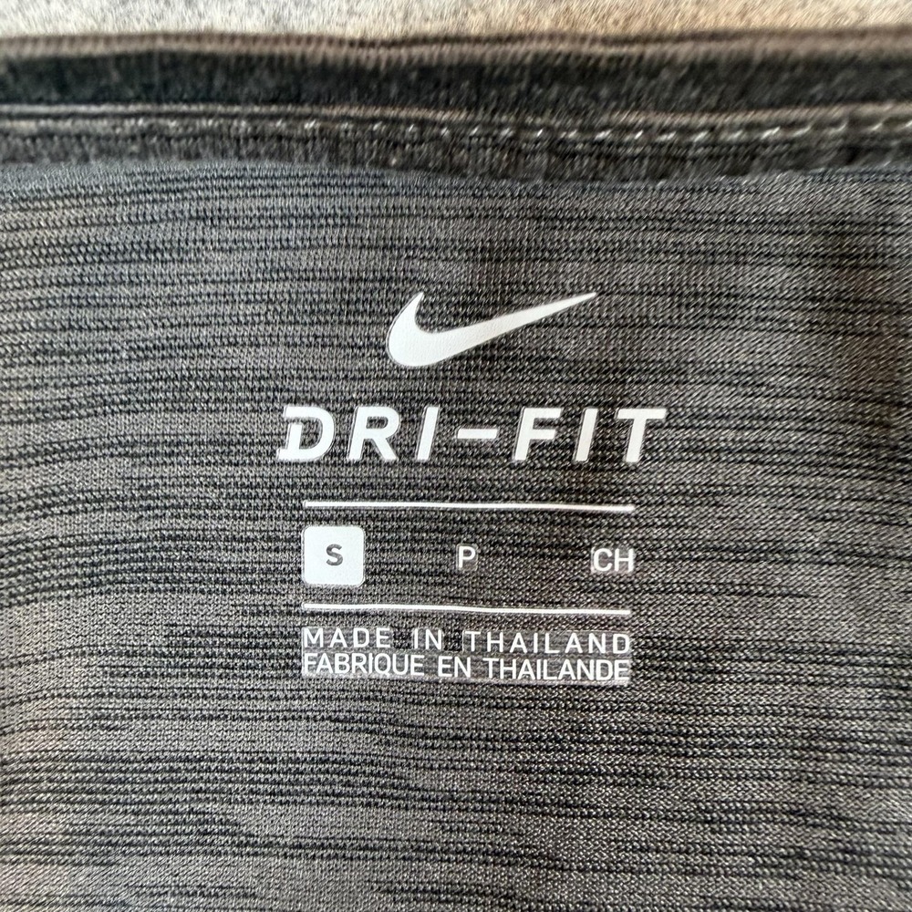 Nike Dri-FIT Shirt Lot 3 Mens Small Black Gray Tank Tee Long Sleeve Running - Picture 3 of 11